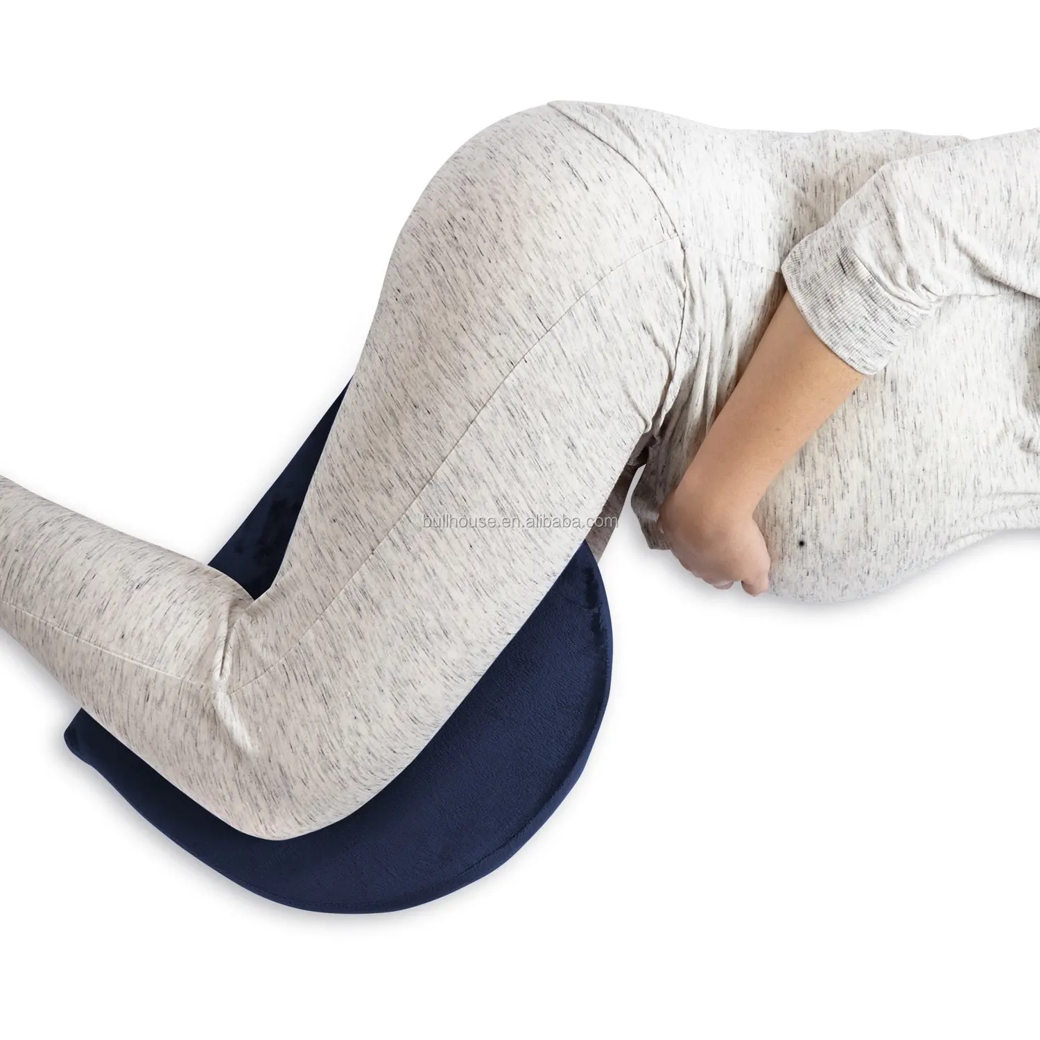Pregnancy Wedge Pillow Support Your Body,Belly,Back & Knees During