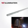 DMX controller neon flex strips facade lighting led hard string lights