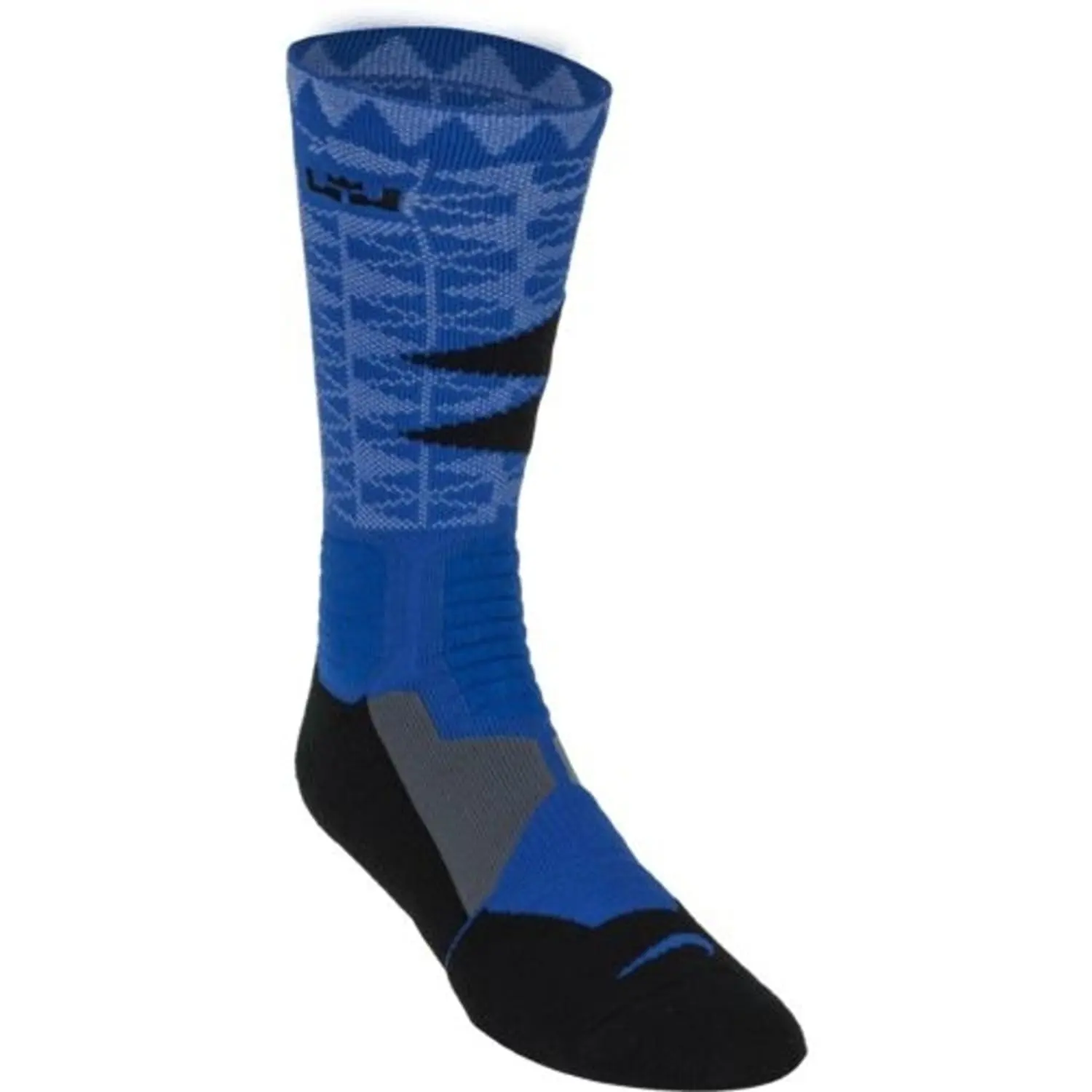 black and blue nike elite socks