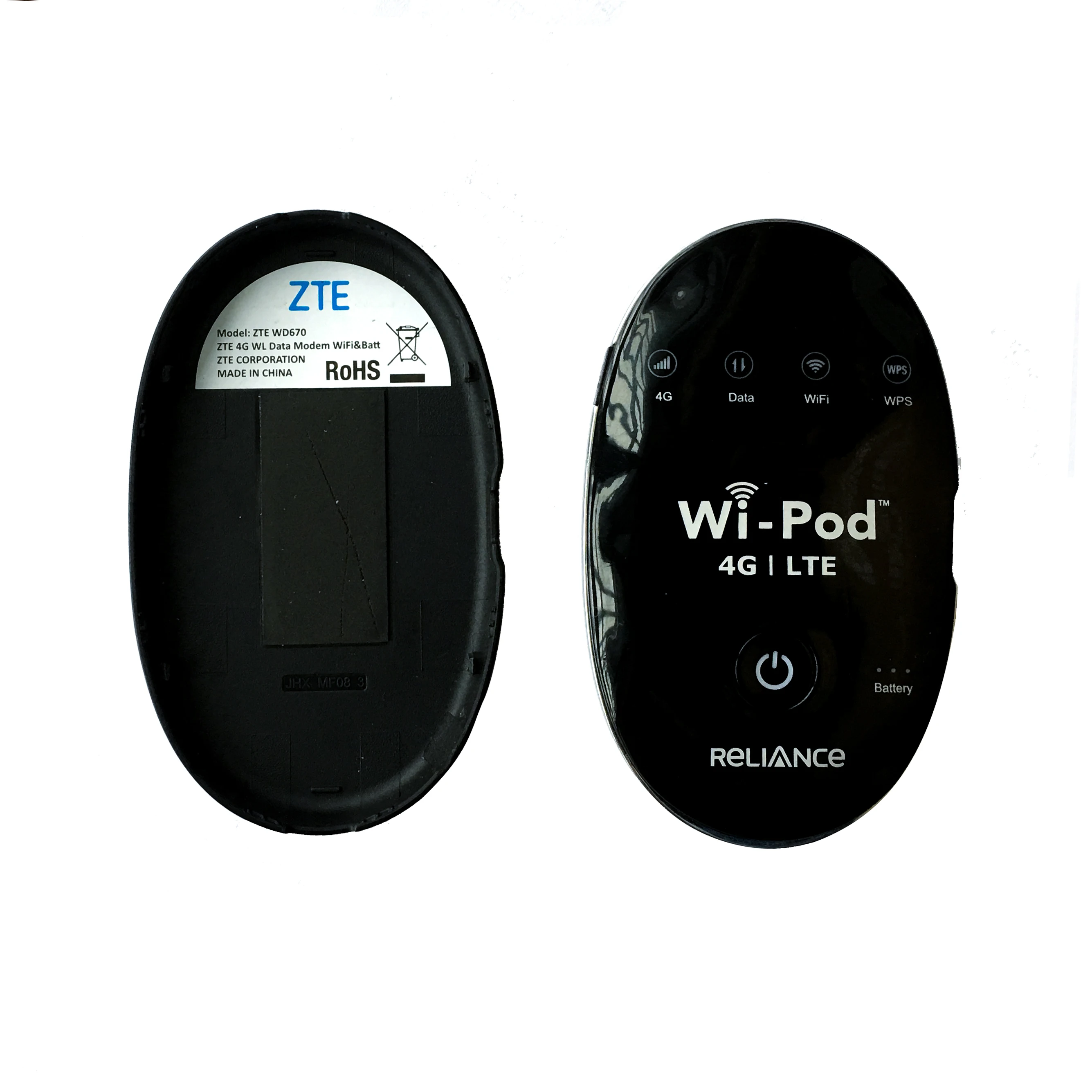 

2019 New Unlocked ZTE WD670 WI POD 4G LTE Pocket Wi fi Mobile Hotspot Wireless 4g wifi Router tp link, Black