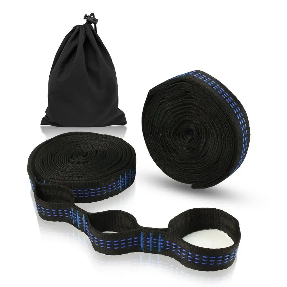Black Adjustable Loop Straps,Heavy Duty Easy To Set Up,Nostretch
