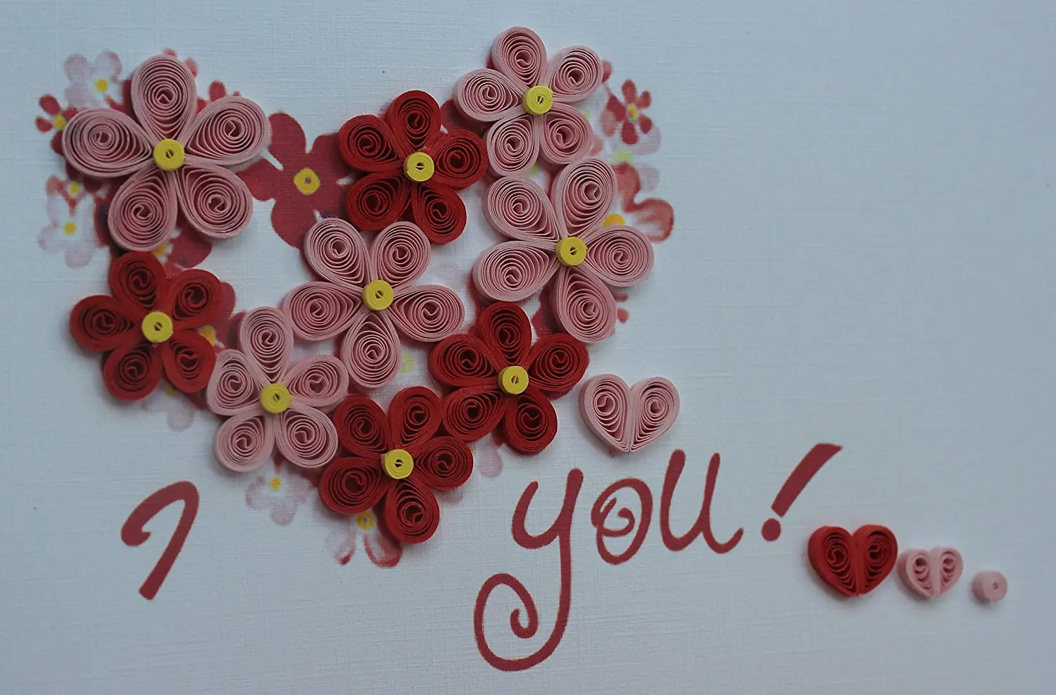 buy handmade quilling card : love & valentine card in cheap