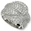 micro pave setting 925 sterling silver jewelry