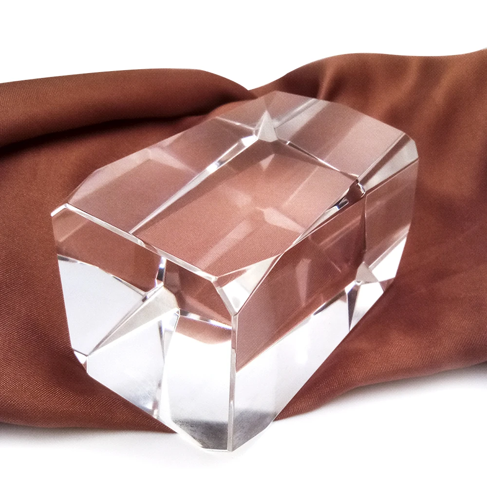 Wholesale Solid Photo Cube Crystal Glass Cube Laser Cut Crystal 3d