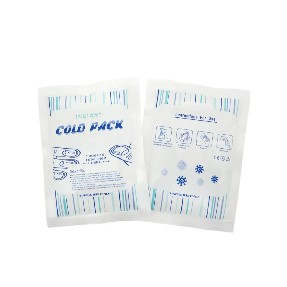 High Quality 240g Instant Cold Packs With Ammonium Nitrate For Human