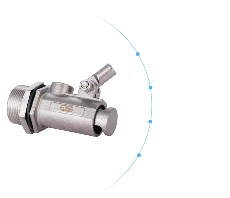 304 Tank Float Valve With 1 1/2 Inch Adjustable Stainless Steel Float