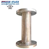 SUS304 Bellows Braids Flexible Joint Flange End For Pump