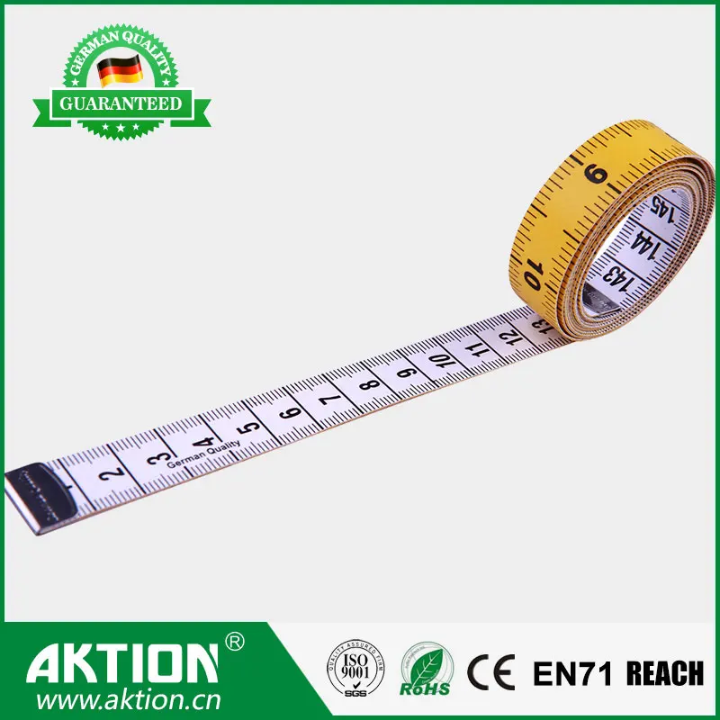 1.9cm Width Promotional Sewing Tailor Measuring Soft Tape Measure 1.5m ...