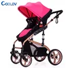 Coolov Lower Price High Landscape Baby Pram and Carrycot 62cm from Floor High View Baby Carrier