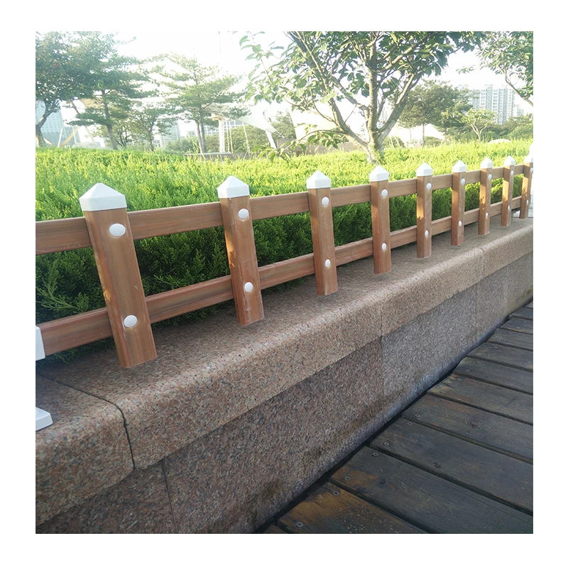 

China best supplier white outdoor plastic garden fence panels