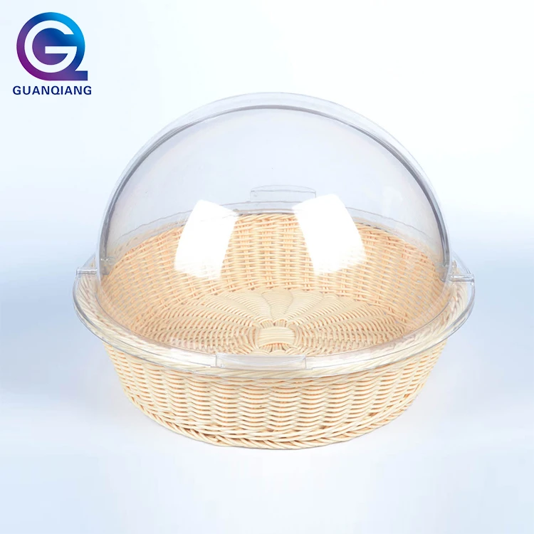 Plastic Bread Basket Clear Acrylic Dome Cake Bread Cover Buy Plastic Cake Dome Cover,Clear