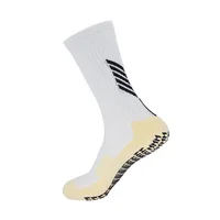 

New arrival soccer grip socks Football Anti Slip Non Skid Slipper Socks with grips for Adults Men