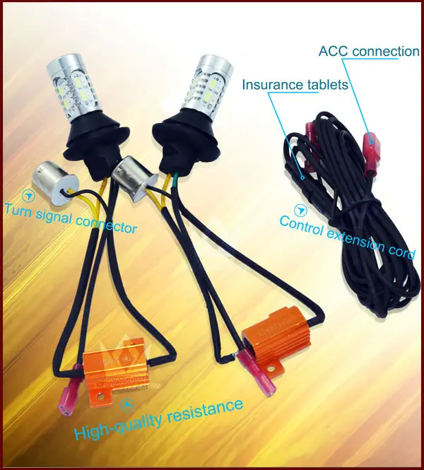Tcart Auto Lights Accessories New Design 12v 20w White Yellow Switch