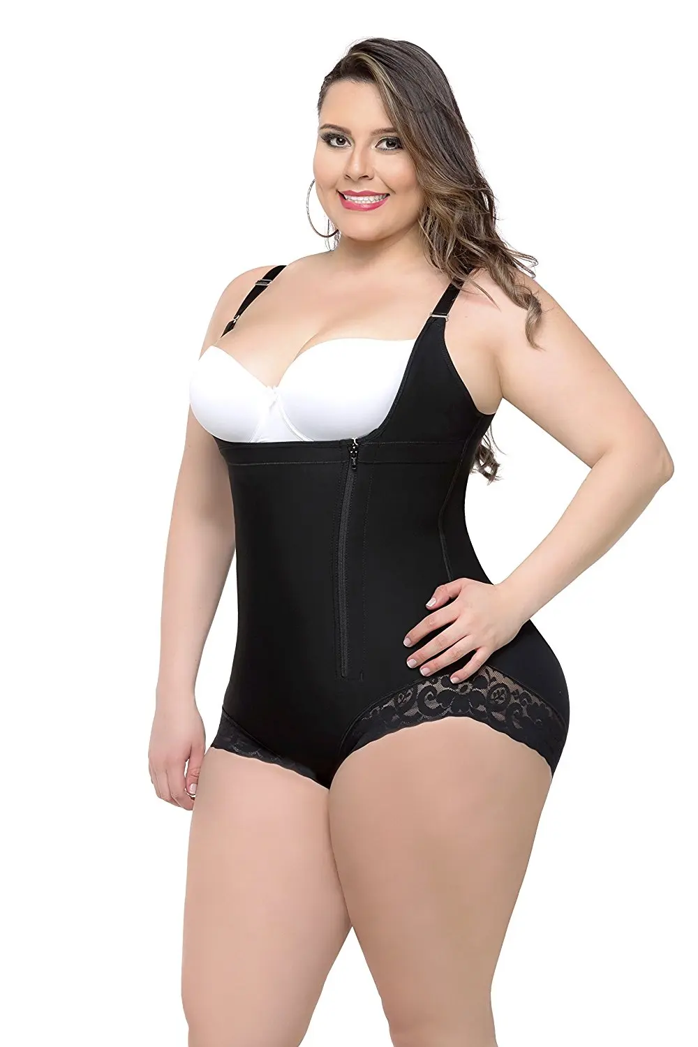 Women Repair Shapewear Bodysuit Zipper Buckle Waist Cinchers Tummy Control Butt  Lifter (Color : Skin, Size : 2X) : : Clothing, Shoes & Accessories