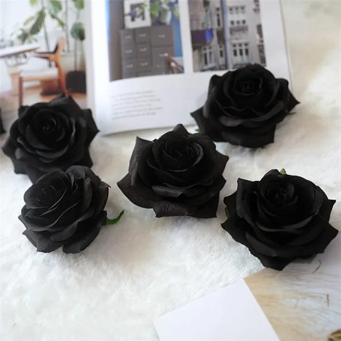 High Quality Wedding Decoration Black Rose Flower Buy Black Rose