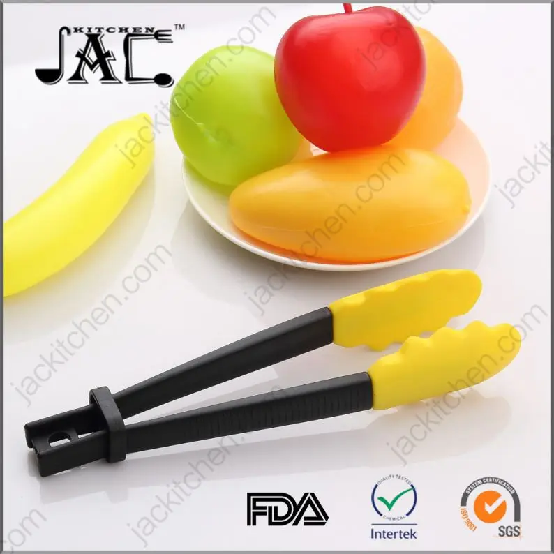 Bulk Stainless Steel Pp Resistance Baking Tongs