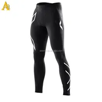 

Wholesale High Quality Activewear for Custom Sports Men Black Compression Gym Pants Tights Running Leggings