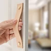 Genuine Leather Furniture/Drawer/Cabinet Pulls&Knobs&Handles with Single Hole