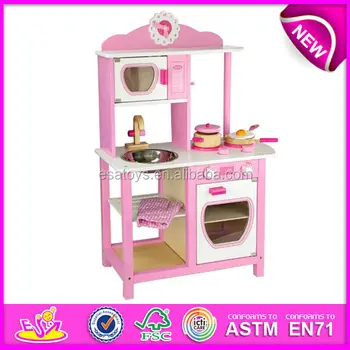 Beautiful Wooden Toy Kitchen Toy For Kids Pretend Kitchen Toy Set