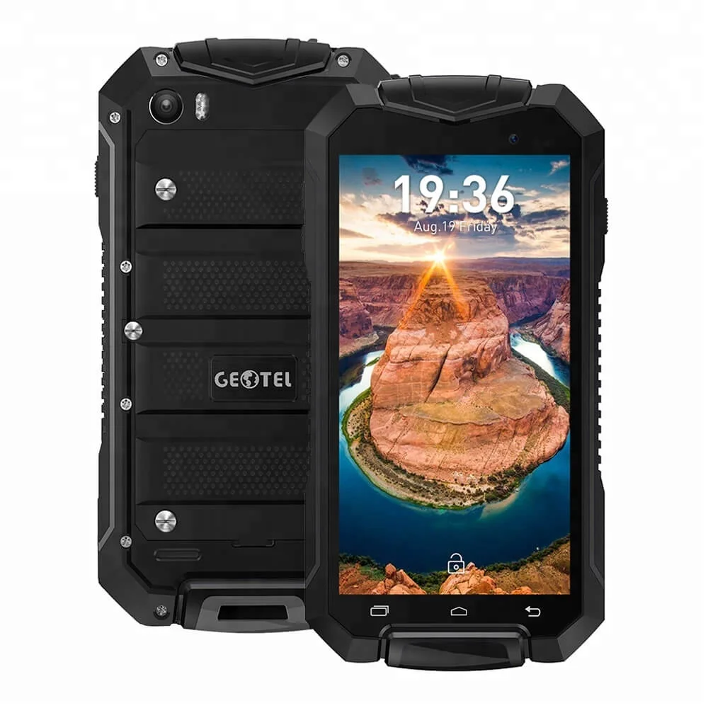 

3400mAh Battery Geotel A1 4.5inch Waterproof 3G WCDMA mobile MTK6580M Quad-core 1GB+8GB 8MP Android 7.0 IP67 rugged Smartphone