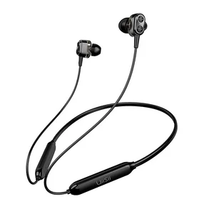 BN90J Dual Driver Wireless Bluetooth Sport Earphones Remote
