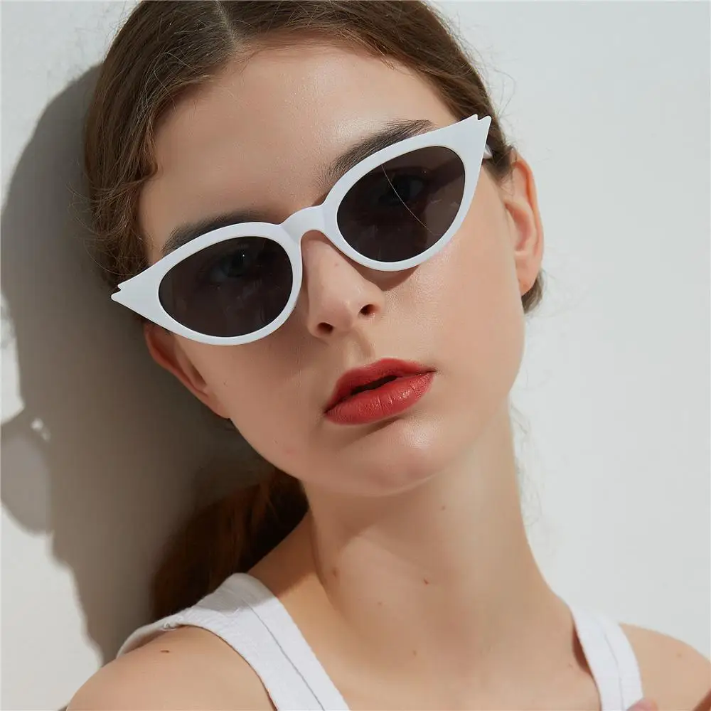 

Promotional Newest Women Sunglasses Beach Vintage Cat Eye Sun glasses Sunglasses, 6 colors