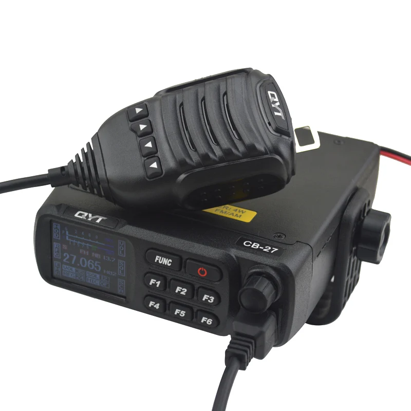 QYT CB-27 CB Radio 27MHz AM/FM 12/24V 4 W LCD Screen SSB Citizen Band Multi-Norms Ham CB Mobile Radio CB 27