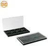 Plastic eyeshadow case empty cosmetic packaging 8 pan clear lid eyeshadow container