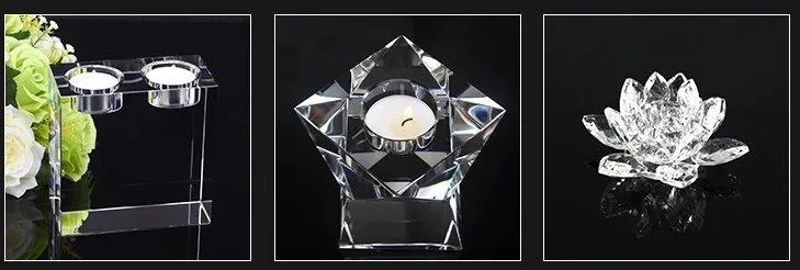 product wholesale carved crystal tealight candlestick customize k9 crystal candle holder-29