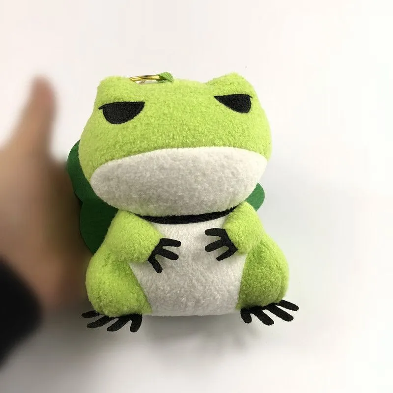 frog plush keychain