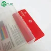 Custom Printing PVC/PP/PET Plastic Square Packaging Box/Case with Hanging Hole