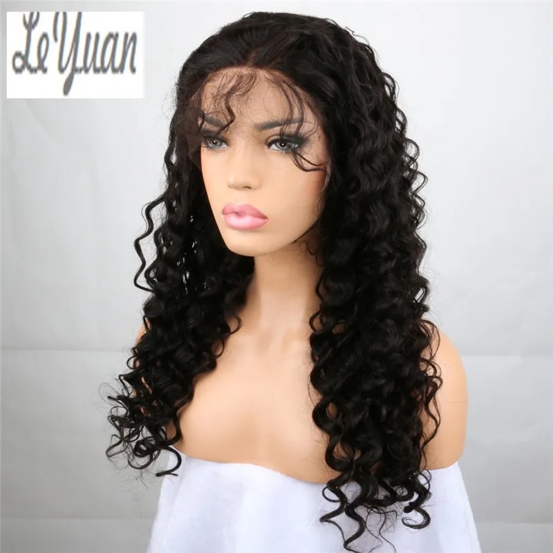 

Natural Human Hair 28 Inch Heat Resistant Wigs For White Women Lace Front, N/a