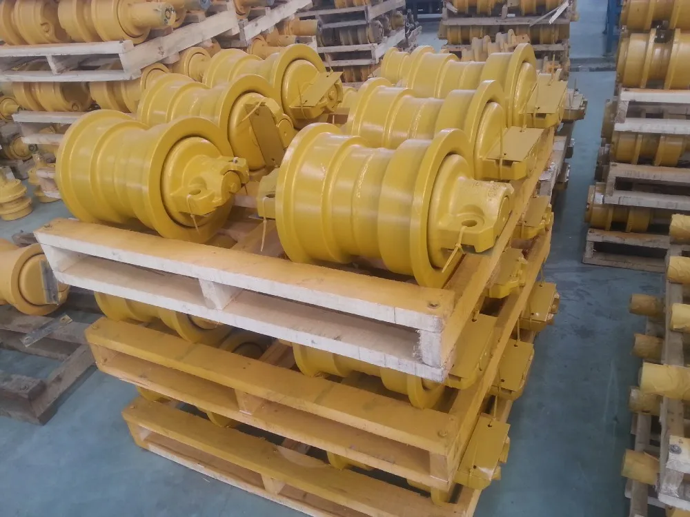 bulldozer front idler sprocket track roller shoe assembly for sale