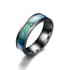 Religious Islam jewelry color - sensitive titanium steel ring
