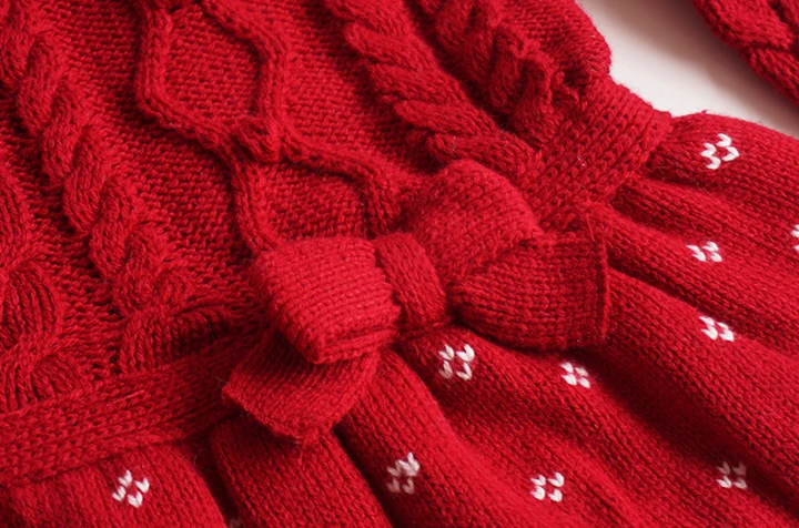 baby christmas sweater dress