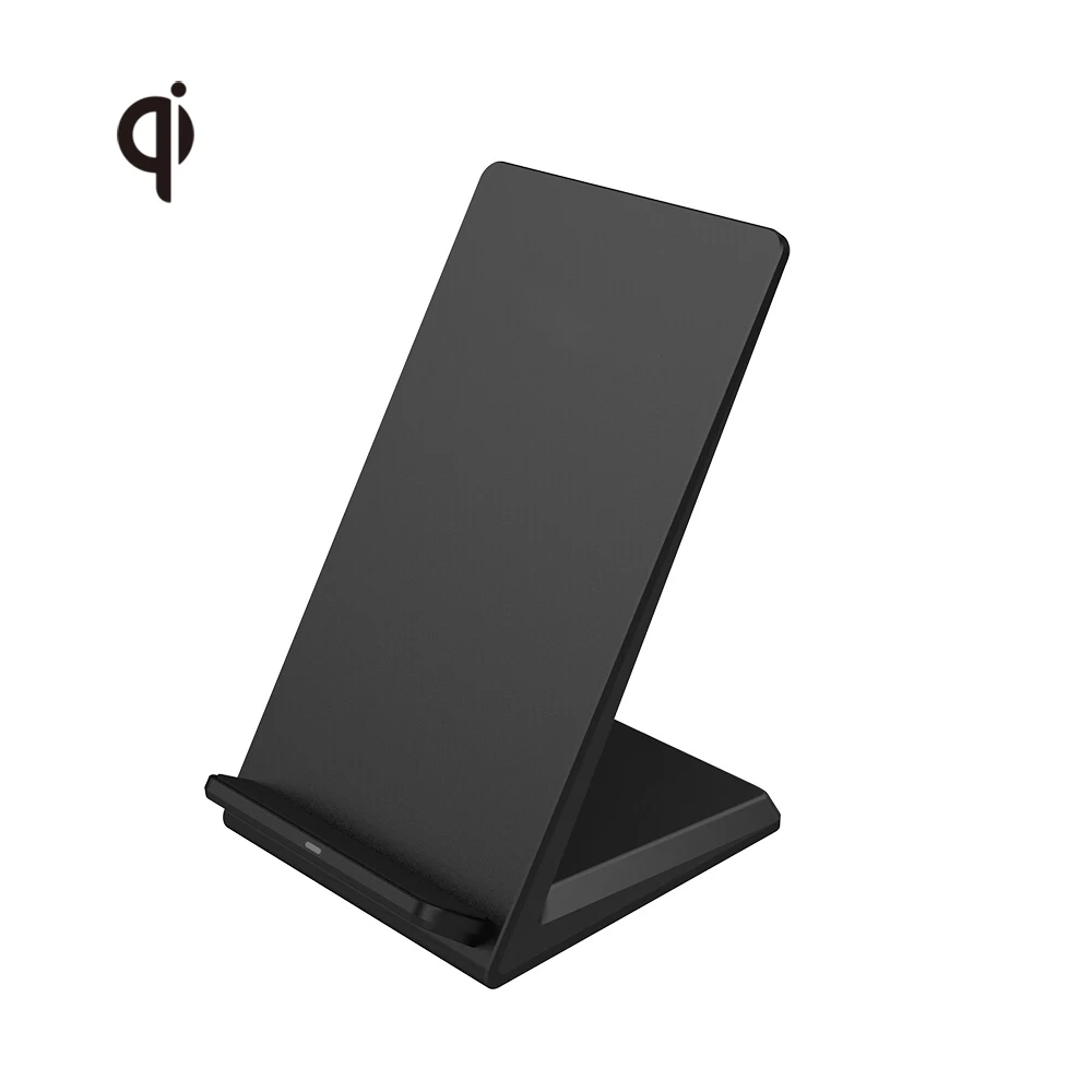 

Universal portable mobile phone qi fast wireless charger for iPhone and Samsung, Black/white