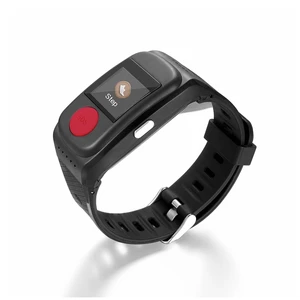 2018 cheapest watch gps tracking sim card heart rate emergency watch phone sos elderly