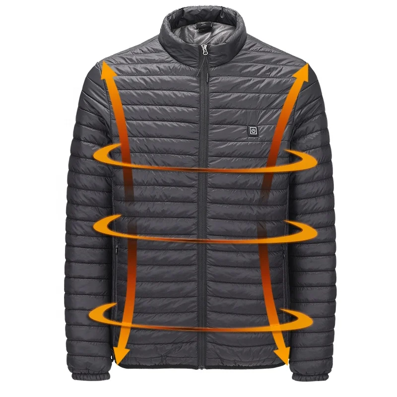 

Wholesale Man Outdoor Light Weight Usb Electric Battery Heated Clothing, Black