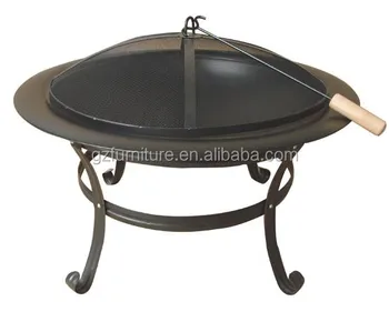 Matel Fire Pit Stand Portable Fire Pit Bowl For Outdoor Camping