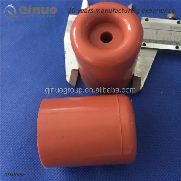 
Shanghai Qinuo 40x50mm Red Silicone Rubber Round Door Stop  (60542031340)