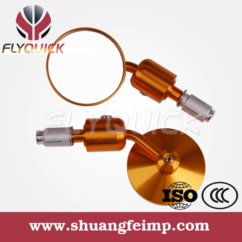 sf-010 gold cnc bar end mirror