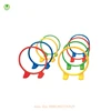 Anti-crack and cheap kids play toys/non-toxic kids balance training toys /colorful plastic circles for gameQX-167D