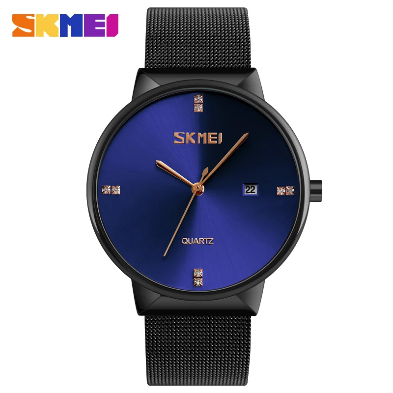 

Newest China Manufacturer Men Watch OEM Skmei 9164 304 Stainless Steel Band Quartz Japan Movement Wrist Watch, 4 colors/customized