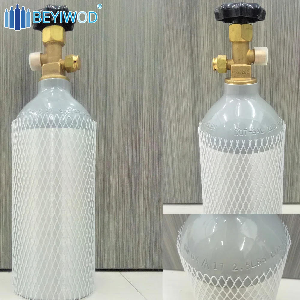 Factory Price For Co2 Cylinder Portable Aluminum Gas Cylinder Co2 Tank