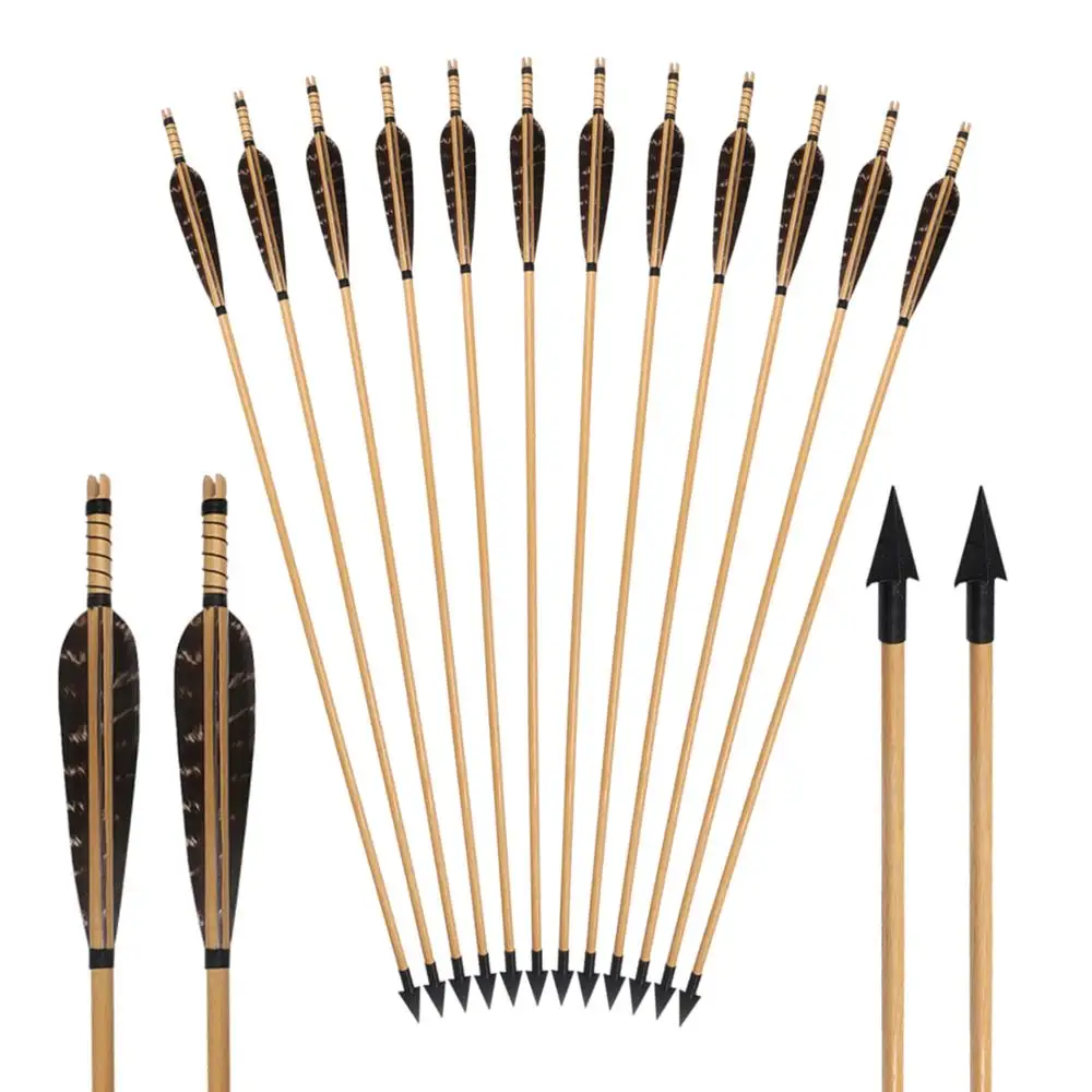 Gaosheng 10 Pcs Archery Arrowheads Soft Foam Arrow Tip Archery Arrow Tip