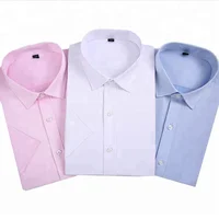 

Wholesale 100 cotton dress shirts photo mens fashion latest design half sleeve funky dress shirt for men
