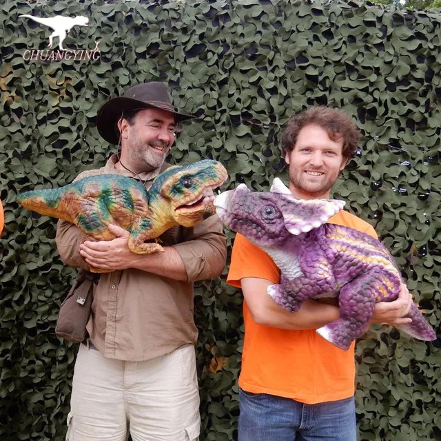 

Baby Dinosaur arms toys hand puppet for kids, According to customer's requirement