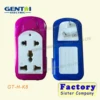 Universal conversion socket Three to two multi-function conversion plug One tow four full copper plug