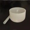 High Quality Musical Quartz Frosted Crystal Singing Bowl,Milky White Crystal Singing Bowl