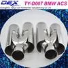car parts tuning muffler tips exhaust silencer for B-MW ACS